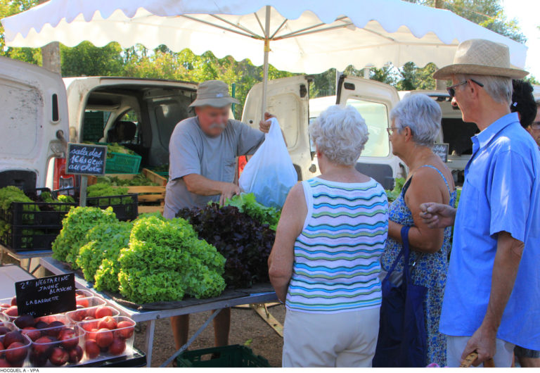 Marché de Velleron